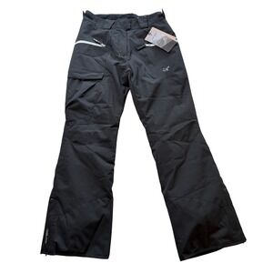 2117 of Sweden Algasen Snow Pants Women L Black NEW Tritech Waterproof Ski Pants
